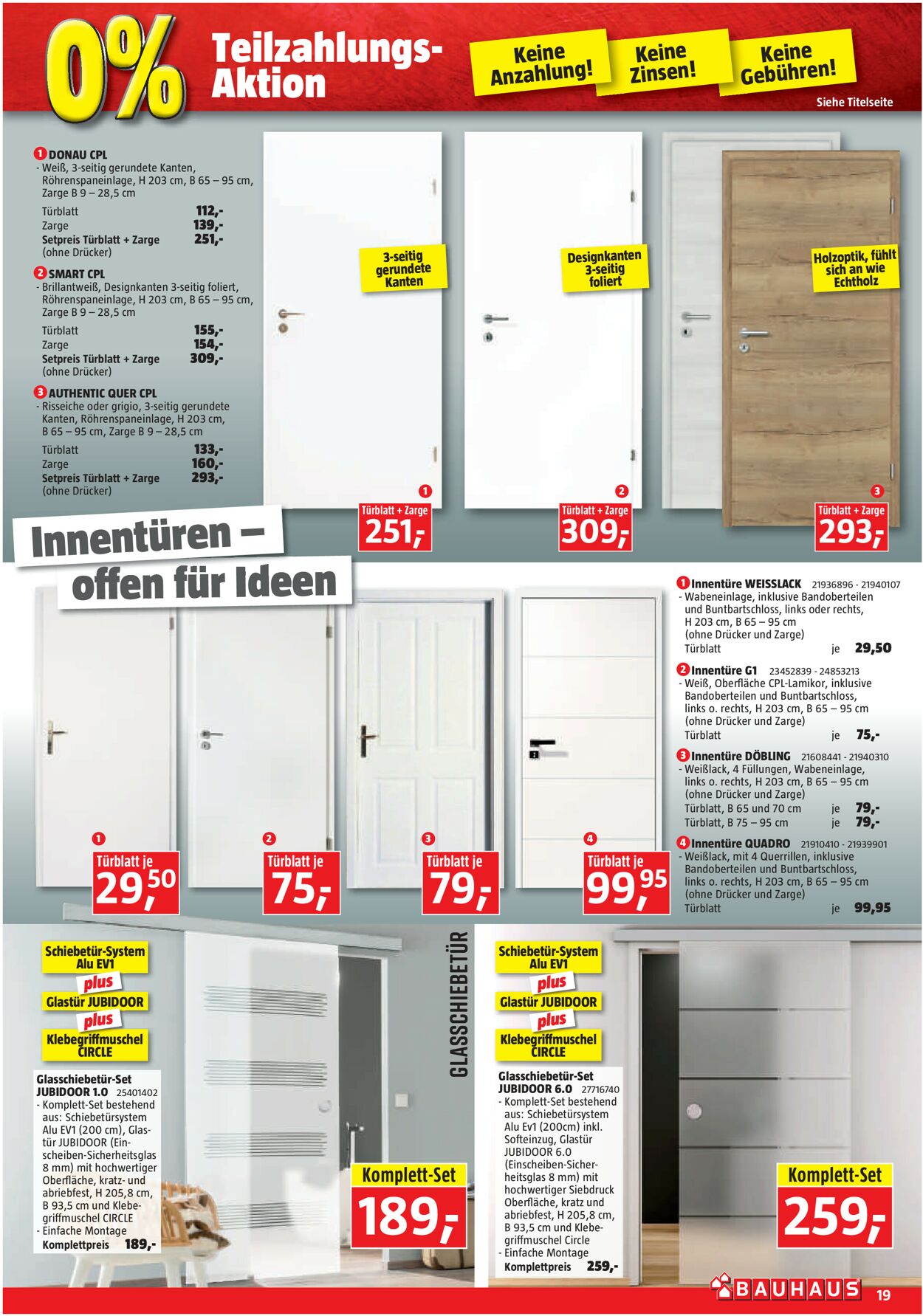Prospekt Bauhaus 01.03.2021 - 30.03.2021