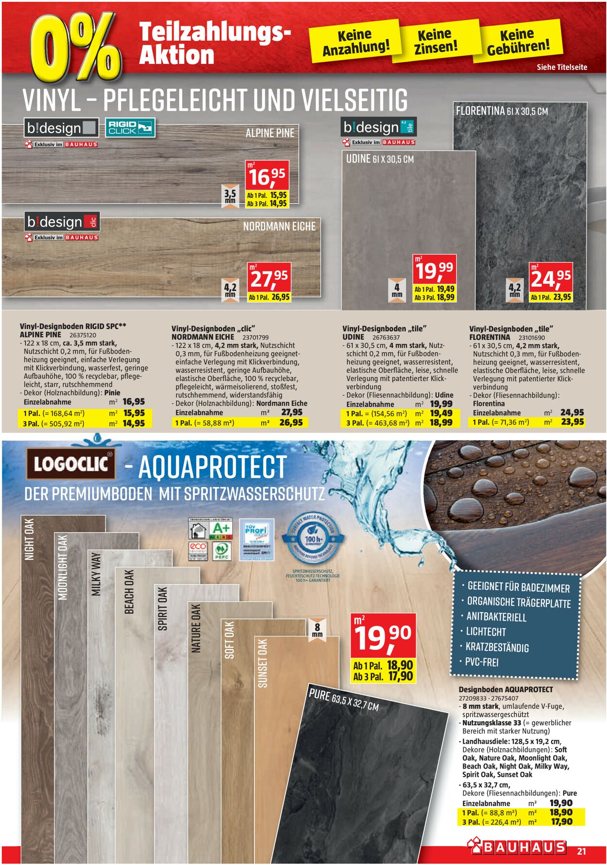 Prospekt Bauhaus 01.03.2021 - 30.03.2021