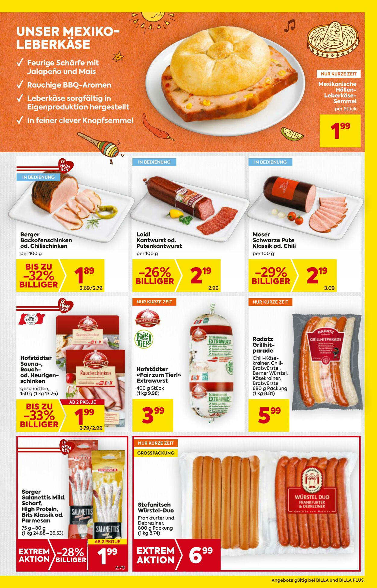 Prospekt BILLA PLUS 31.07.2025 - 06.08.2025