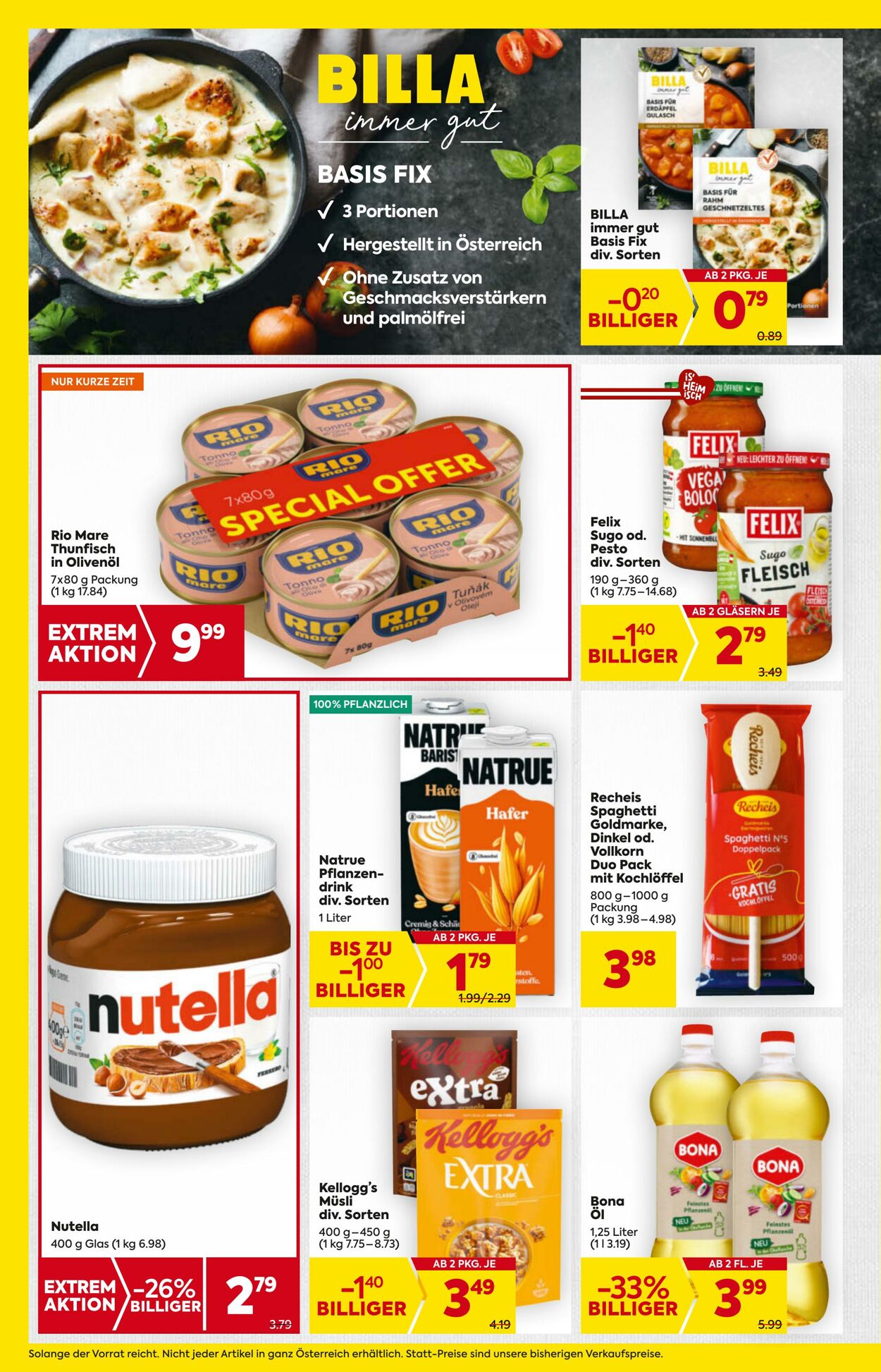 Prospekt BILLA PLUS 31.07.2025 - 06.08.2025