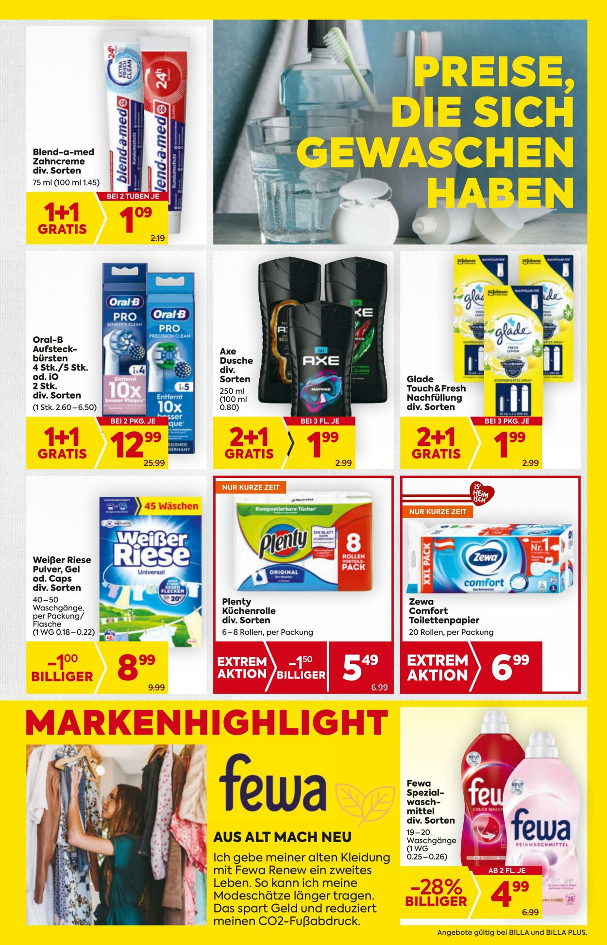 Prospekt BILLA PLUS 31.07.2025 - 06.08.2025