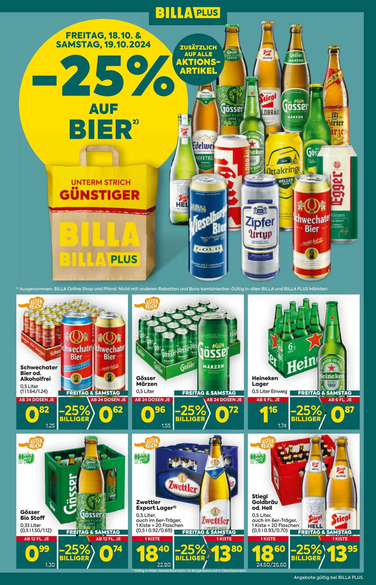 Prospekt BILLA PLUS 17.10.2024 - 23.10.2024