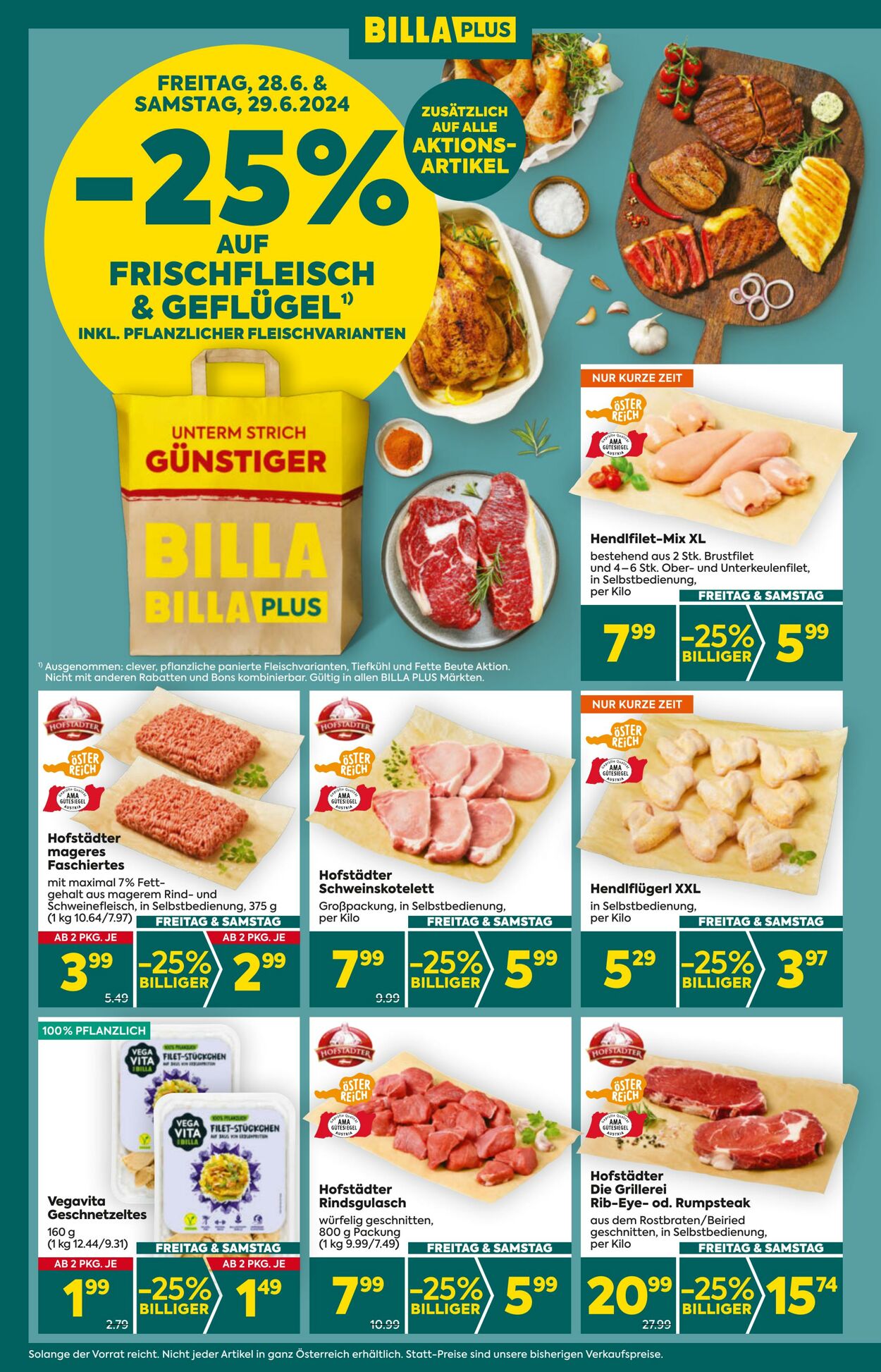 Prospekt BILLA PLUS 27.06.2024 - 03.07.2024