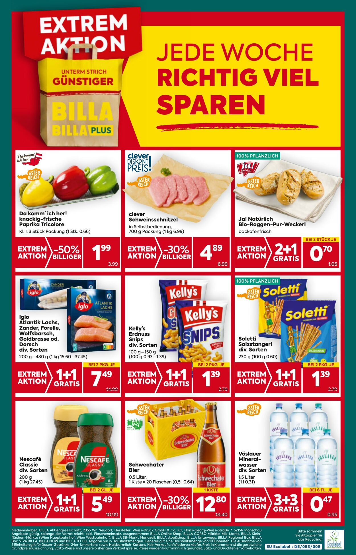 Prospekt BILLA PLUS 29.08.2024 - 04.09.2024