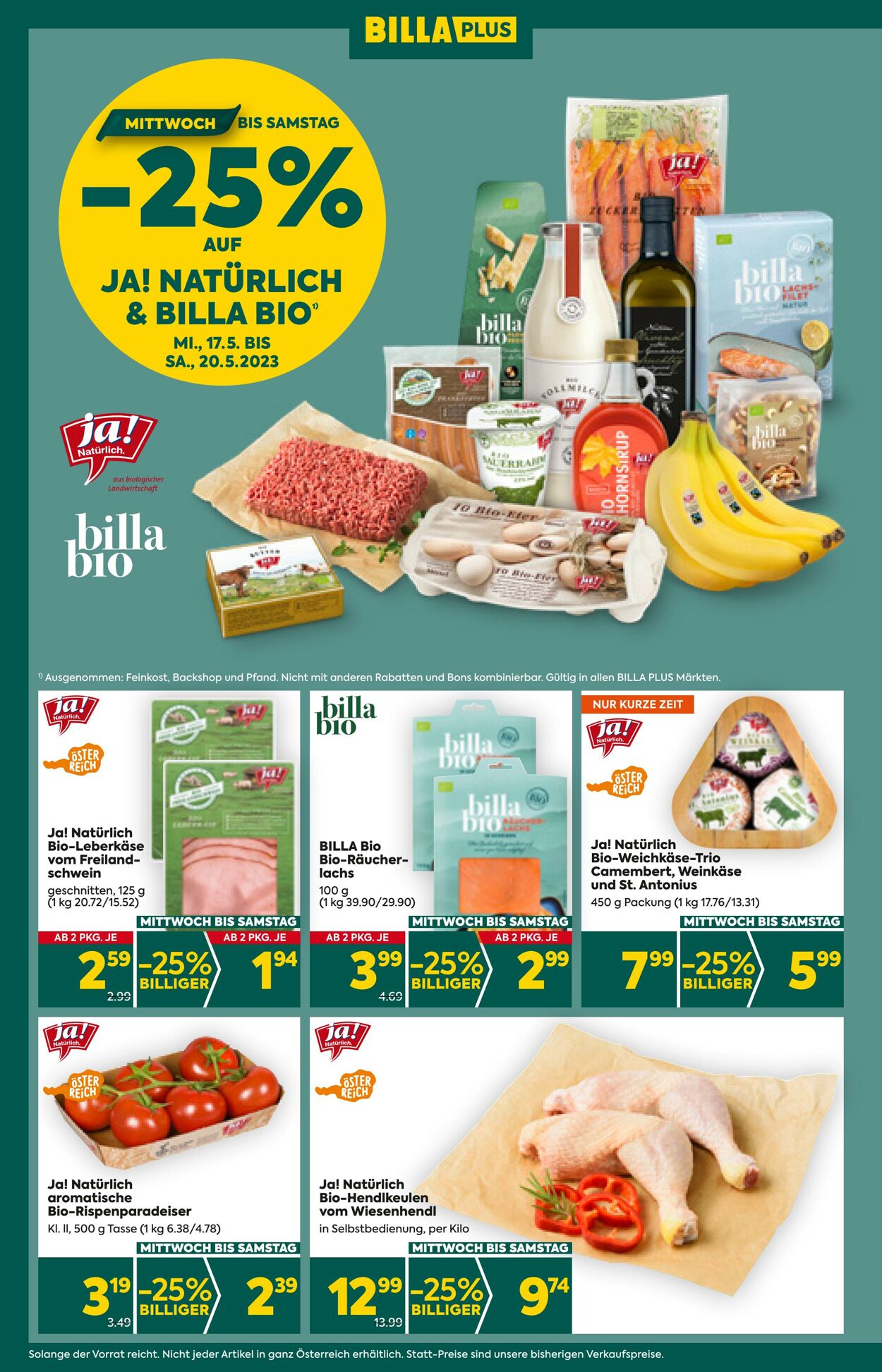 Prospekt BILLA PLUS 18.05.2023 - 24.05.2023