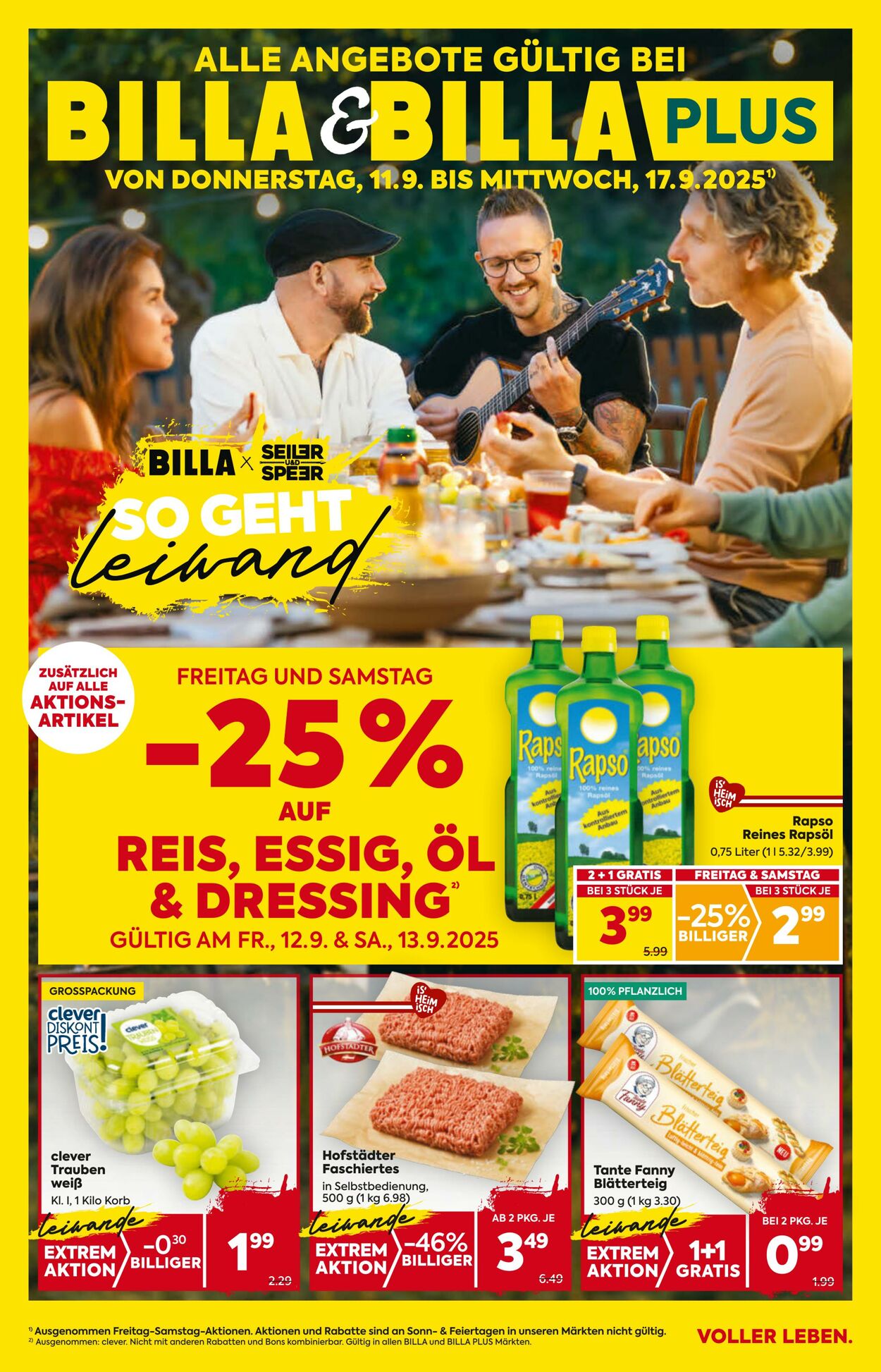Prospekt BILLA PLUS 11.09.2025 - 17.09.2025