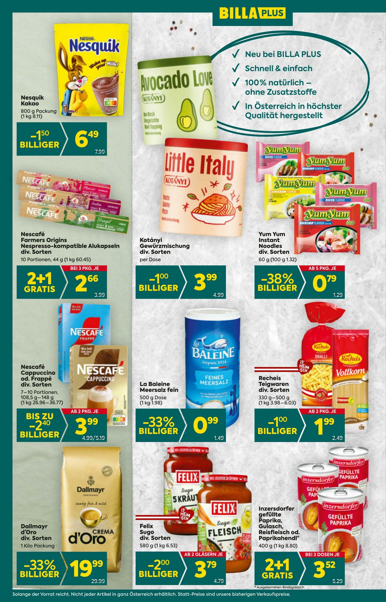 Prospekt BILLA PLUS 08.05.2025 - 14.05.2025
