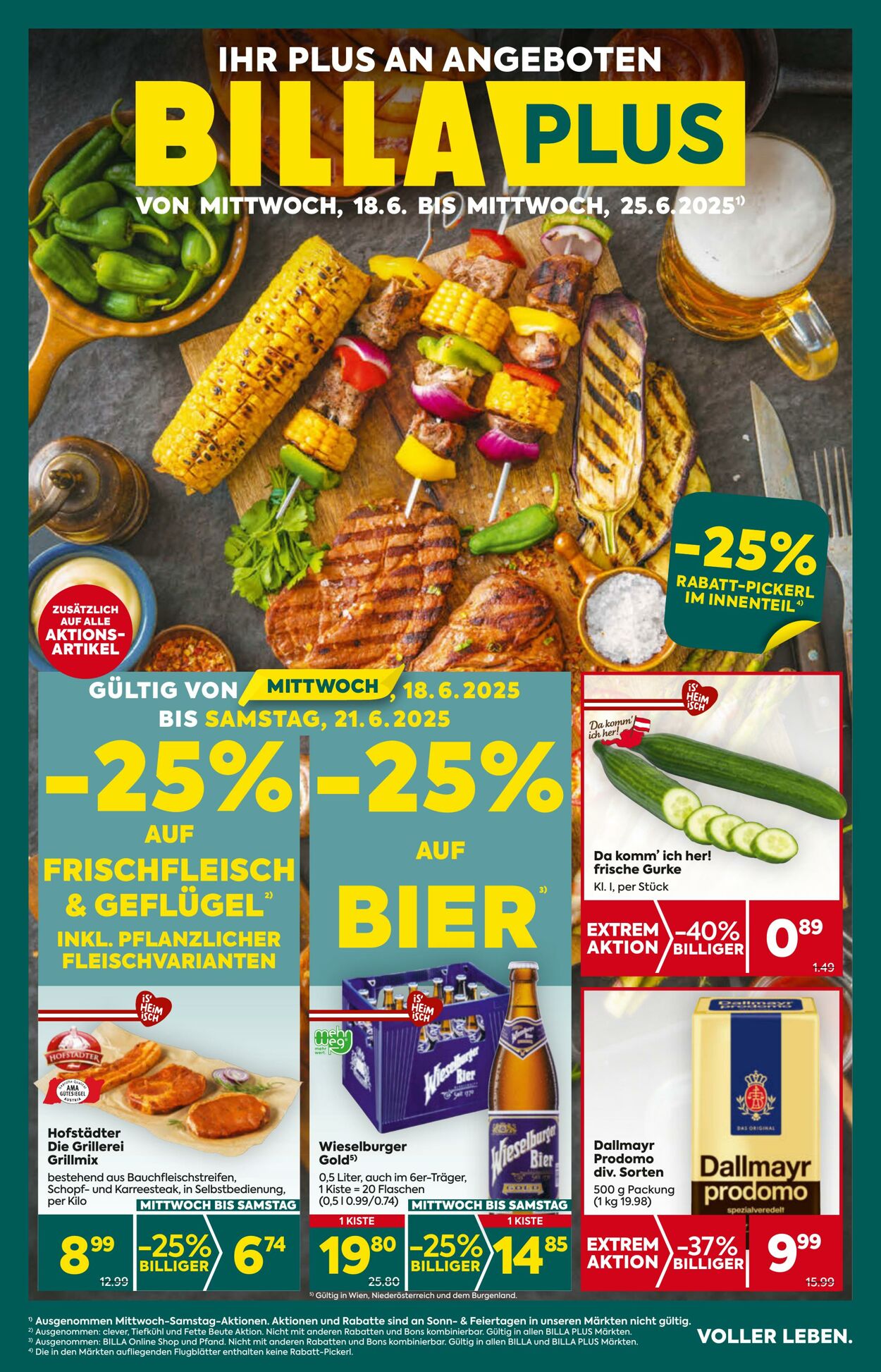 Prospekt BILLA PLUS 19.06.2025 - 25.06.2025