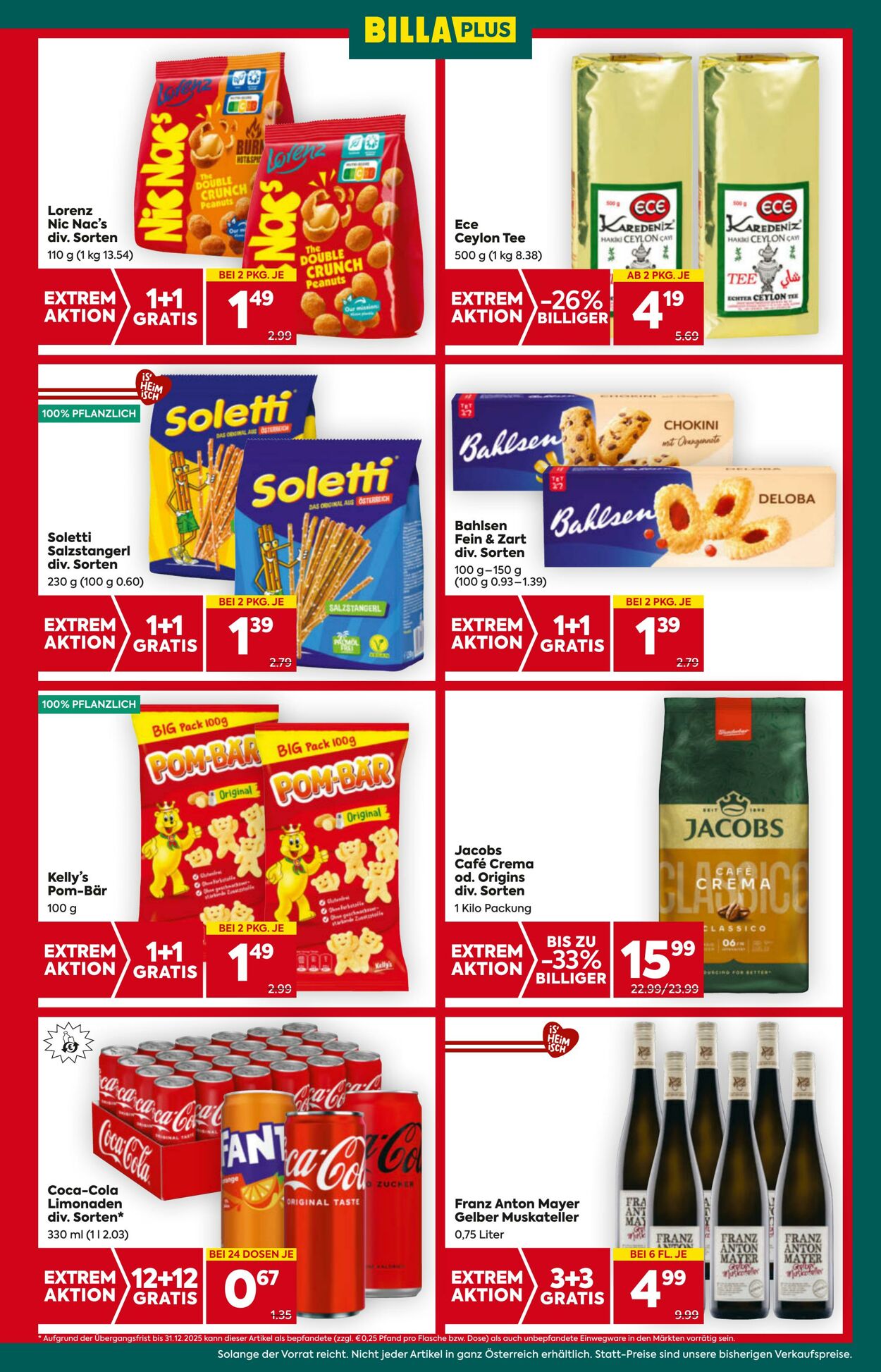 Prospekt BILLA PLUS 19.06.2025 - 25.06.2025
