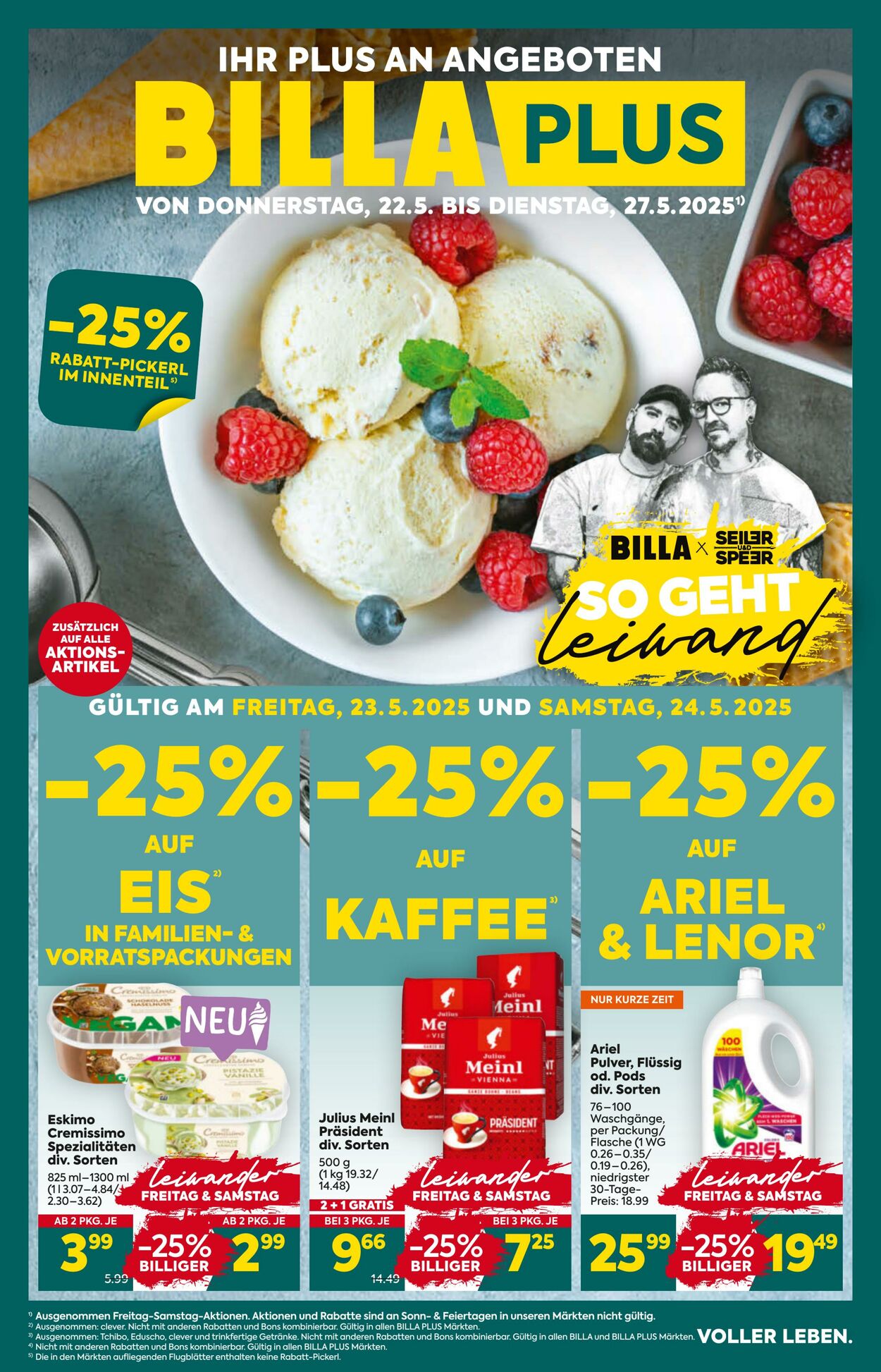Prospekt BILLA PLUS 22.05.2025 - 28.05.2025