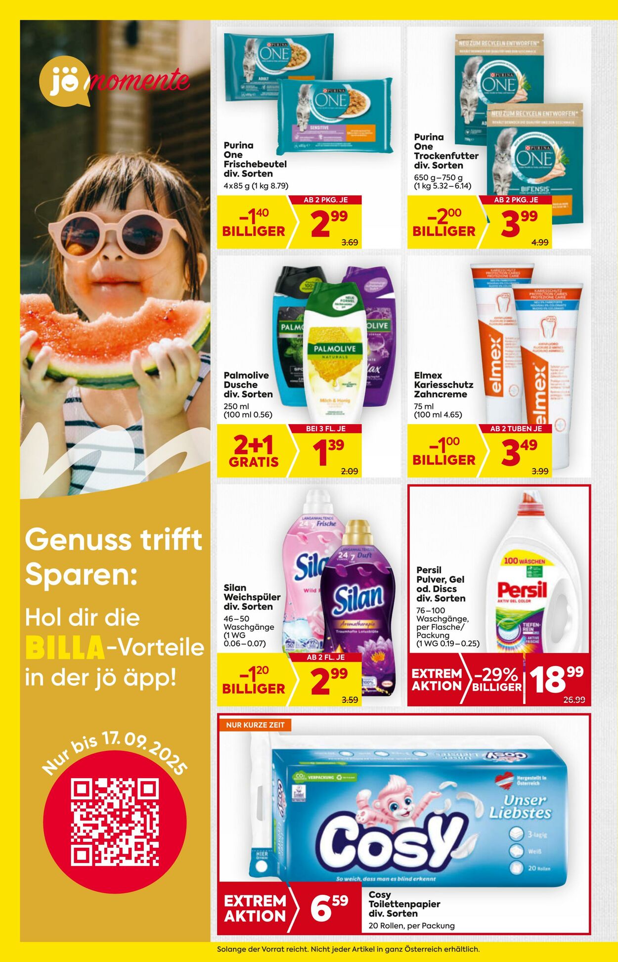 Prospekt BILLA PLUS 28.08.2025 - 03.09.2025