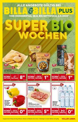 Prospekt BILLA PLUS 28.08.2025 - 03.09.2025