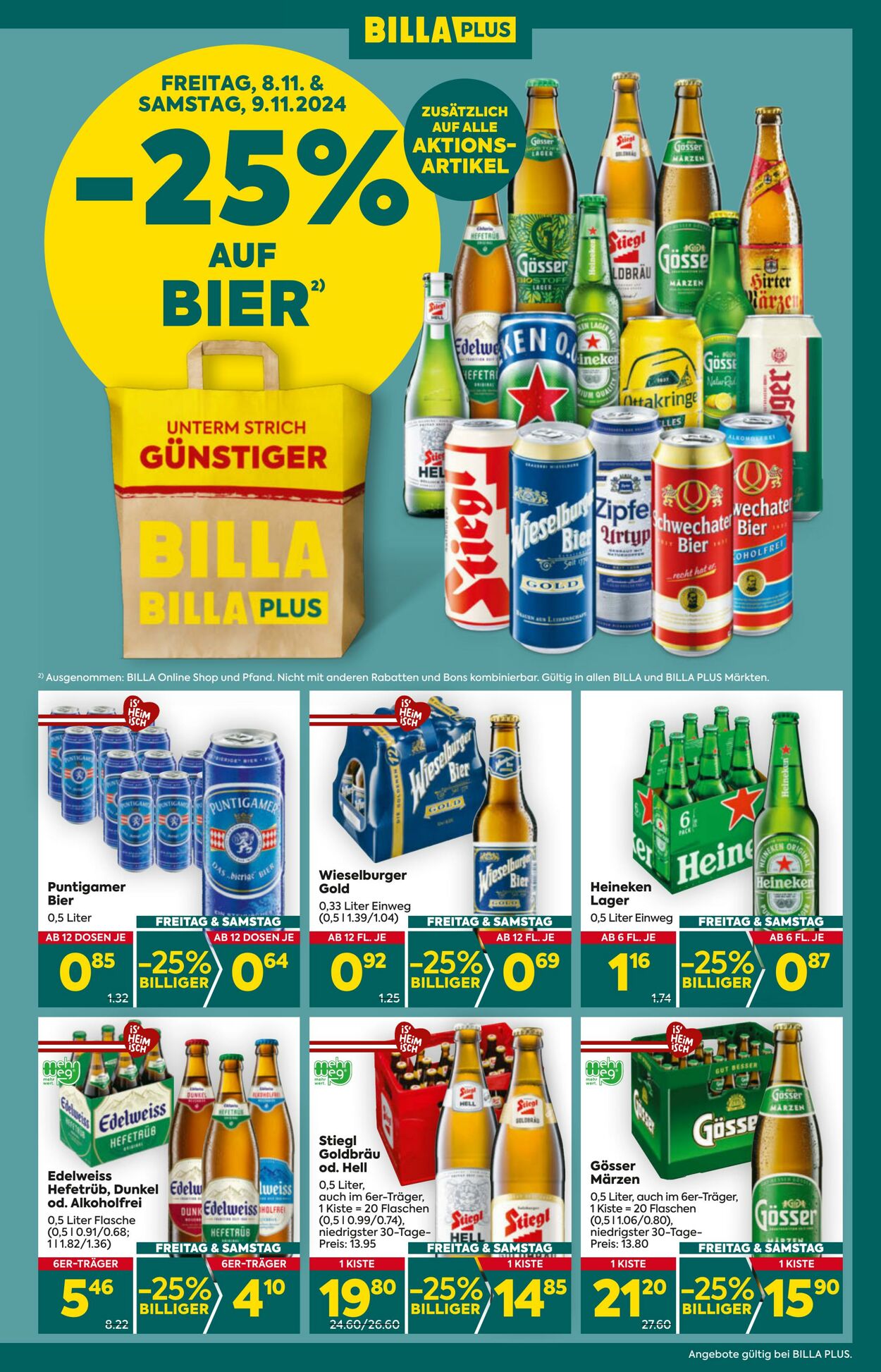 Prospekt BILLA PLUS 07.11.2024 - 13.11.2024