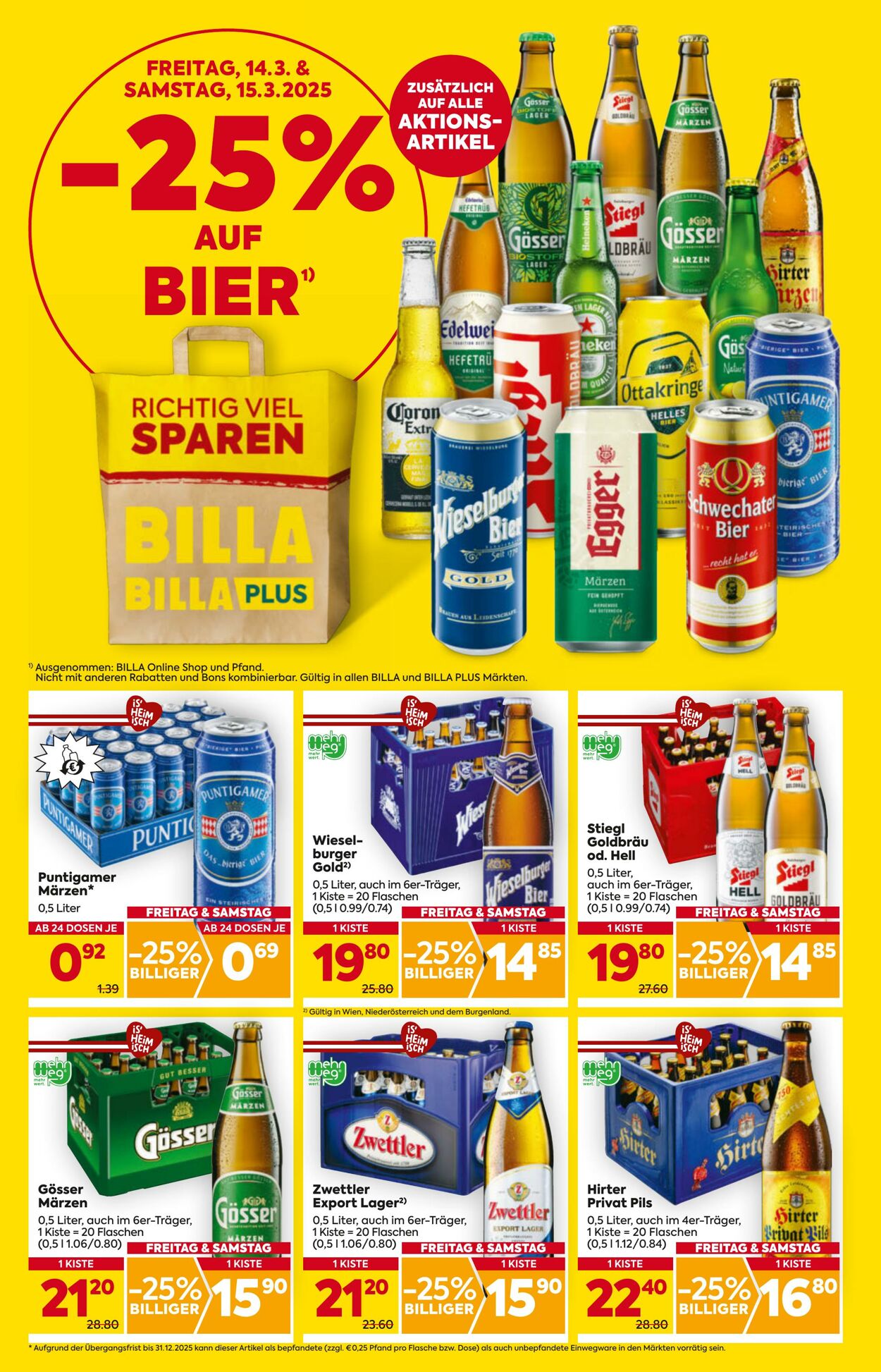 Prospekt BILLA PLUS 13.03.2025 - 19.03.2025