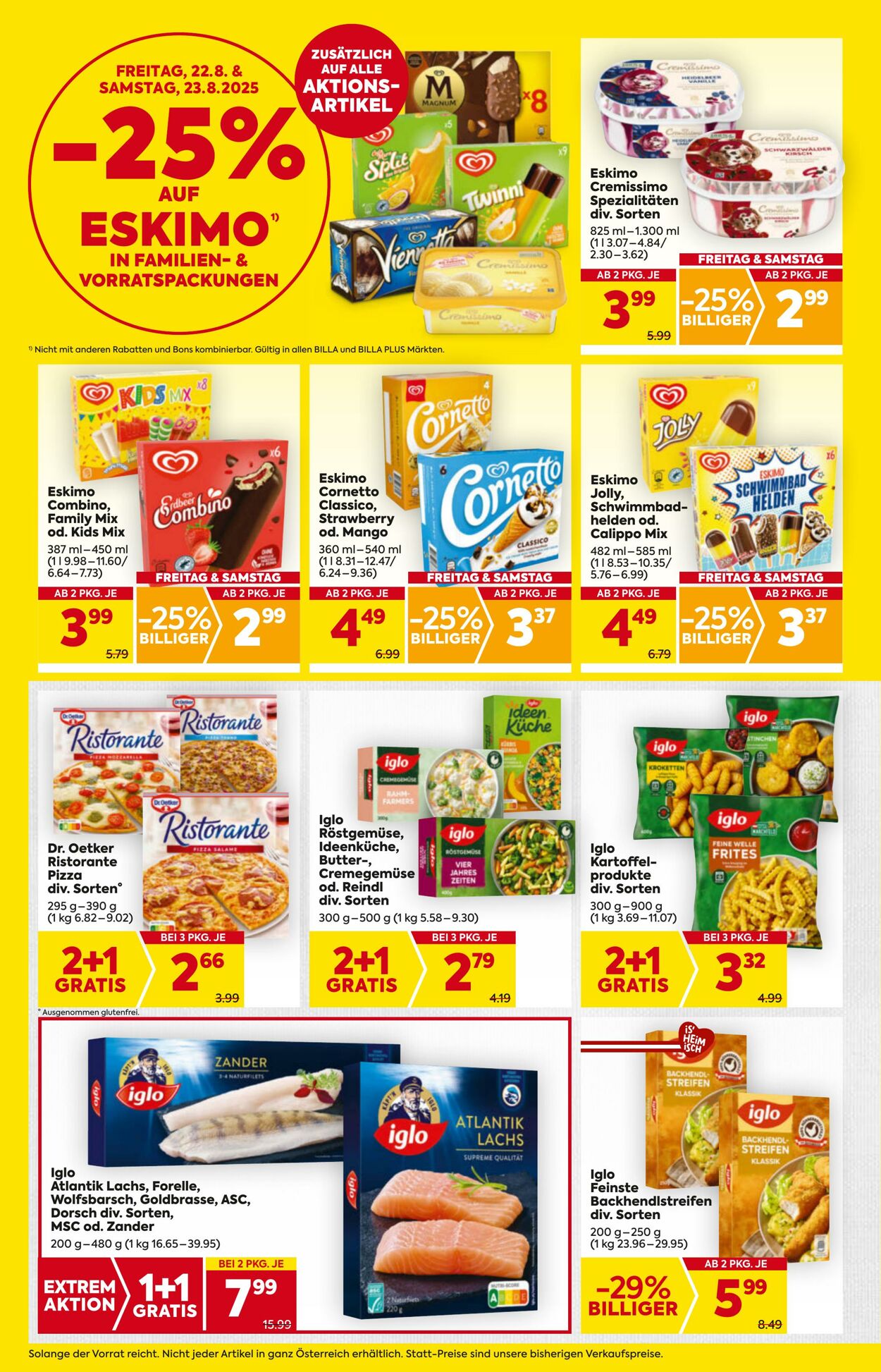 Prospekt BILLA PLUS 21.08.2025 - 27.08.2025