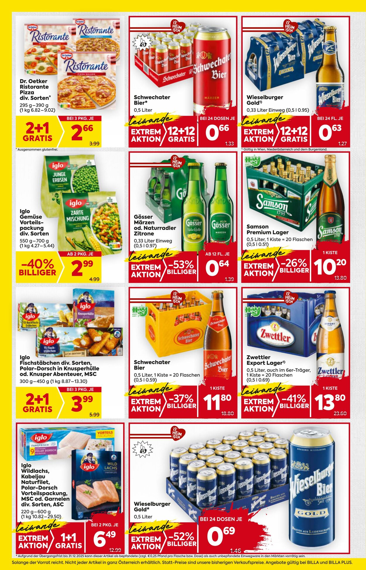 Prospekt BILLA PLUS 25.09.2025 - 01.10.2025
