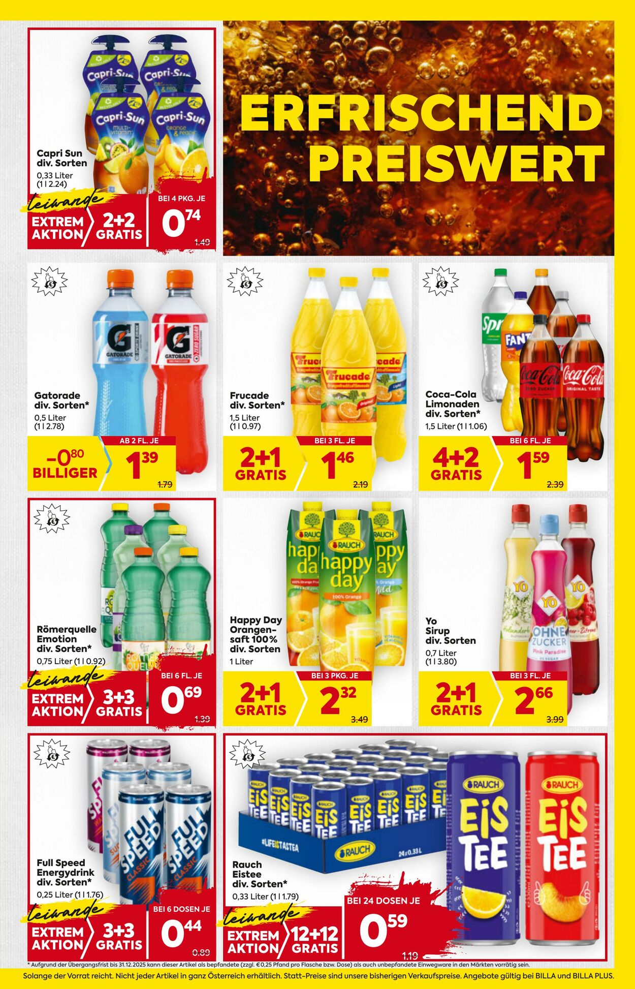 Prospekt BILLA PLUS 25.09.2025 - 01.10.2025