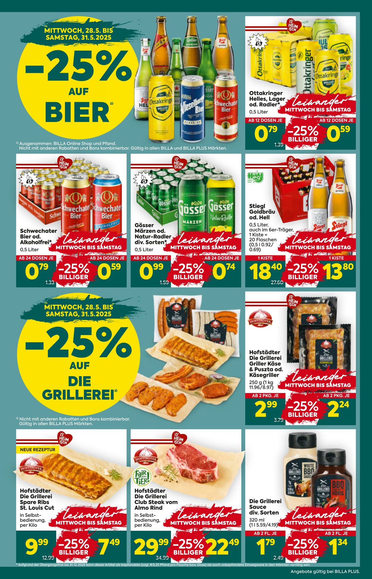 Prospekt BILLA PLUS 29.05.2025 - 04.06.2025