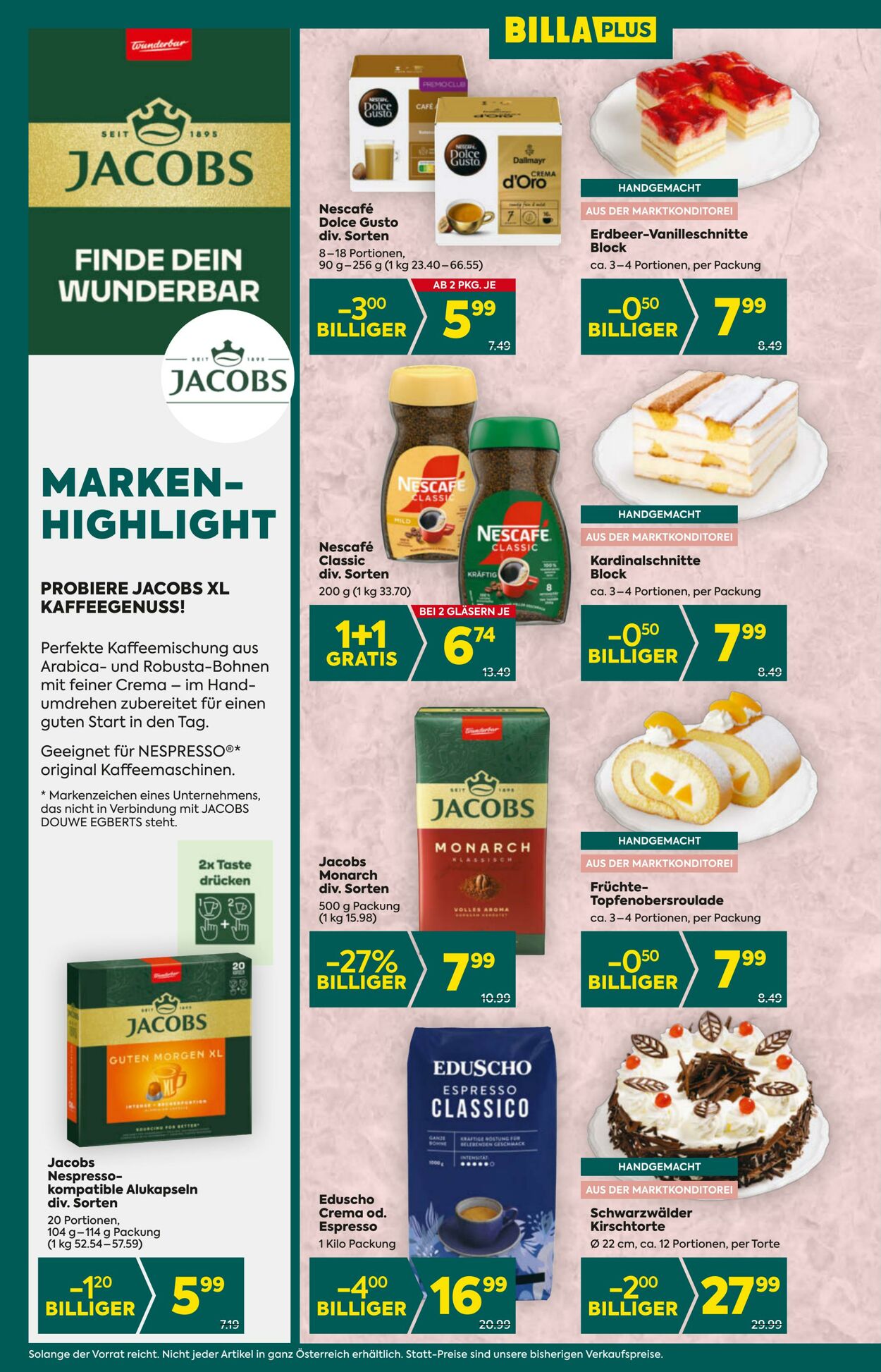 Prospekt BILLA PLUS 29.05.2025 - 04.06.2025
