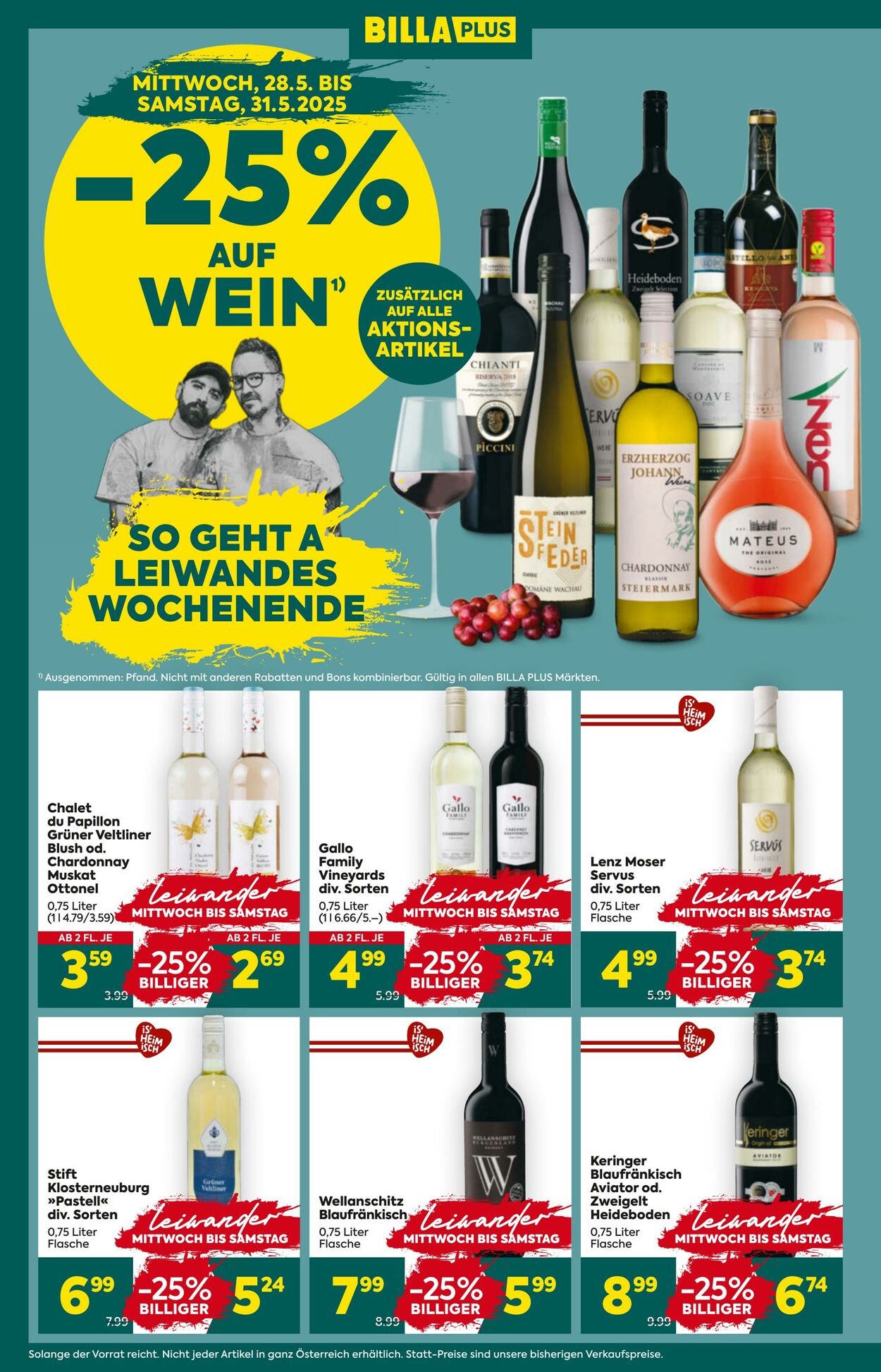 Prospekt BILLA PLUS 29.05.2025 - 04.06.2025