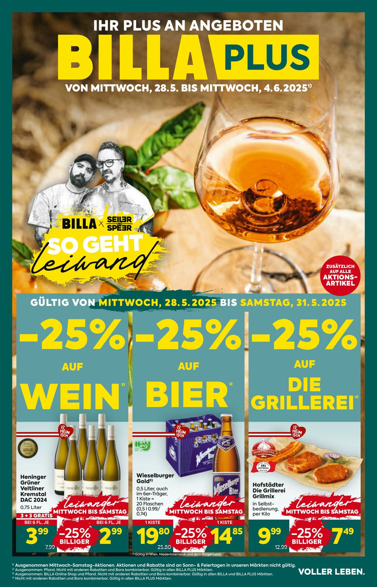 Prospekt BILLA PLUS 29.05.2025 - 04.06.2025