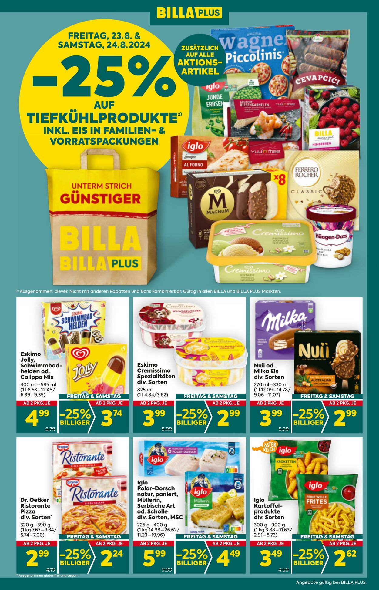 Prospekt BILLA PLUS 22.08.2024 - 28.08.2024