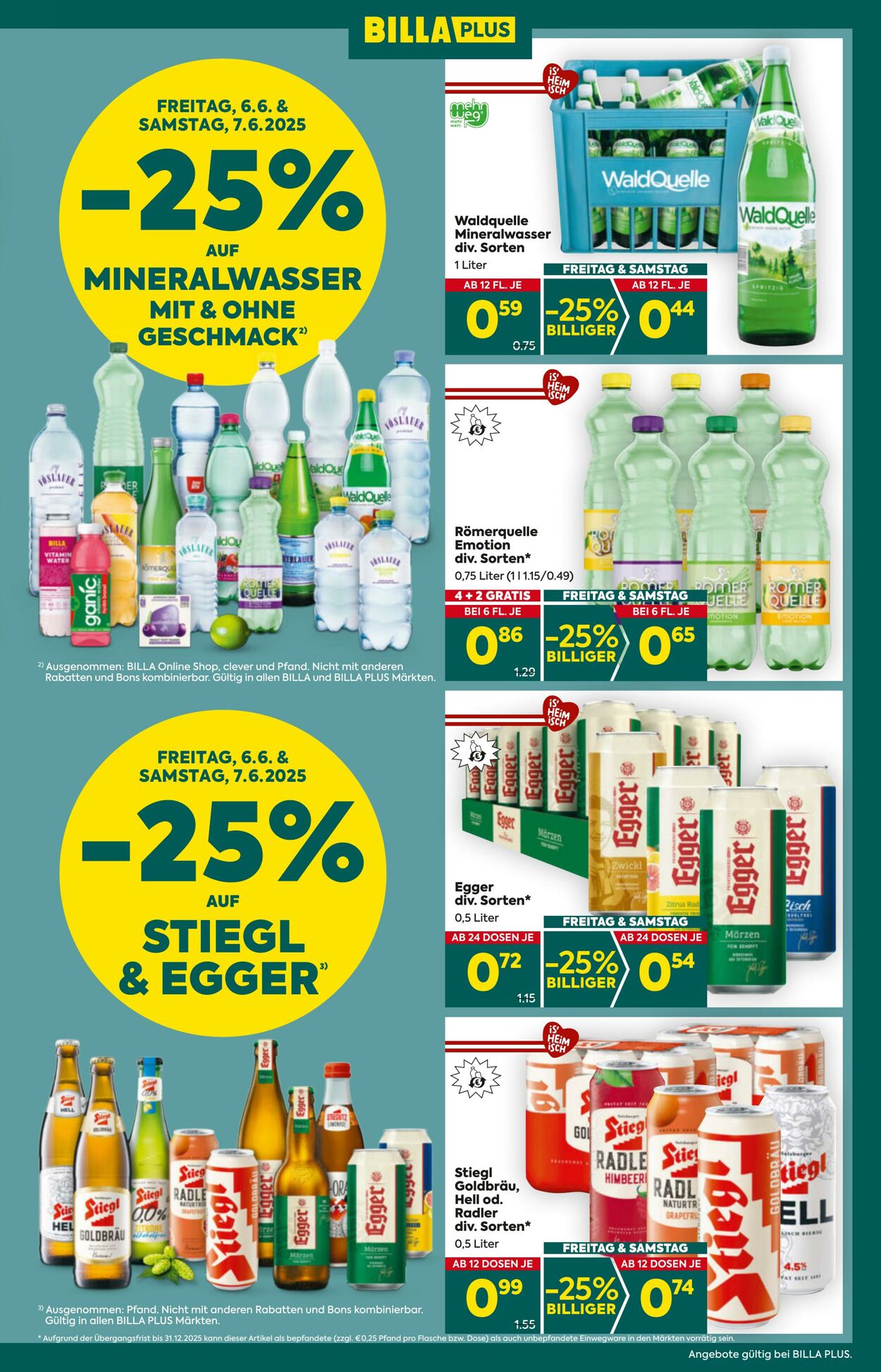 Prospekt BILLA PLUS 05.06.2025 - 11.06.2025