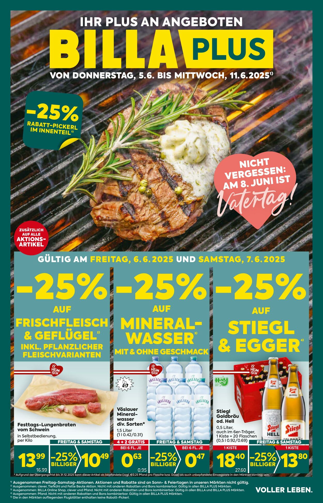 Prospekt BILLA PLUS 05.06.2025 - 11.06.2025
