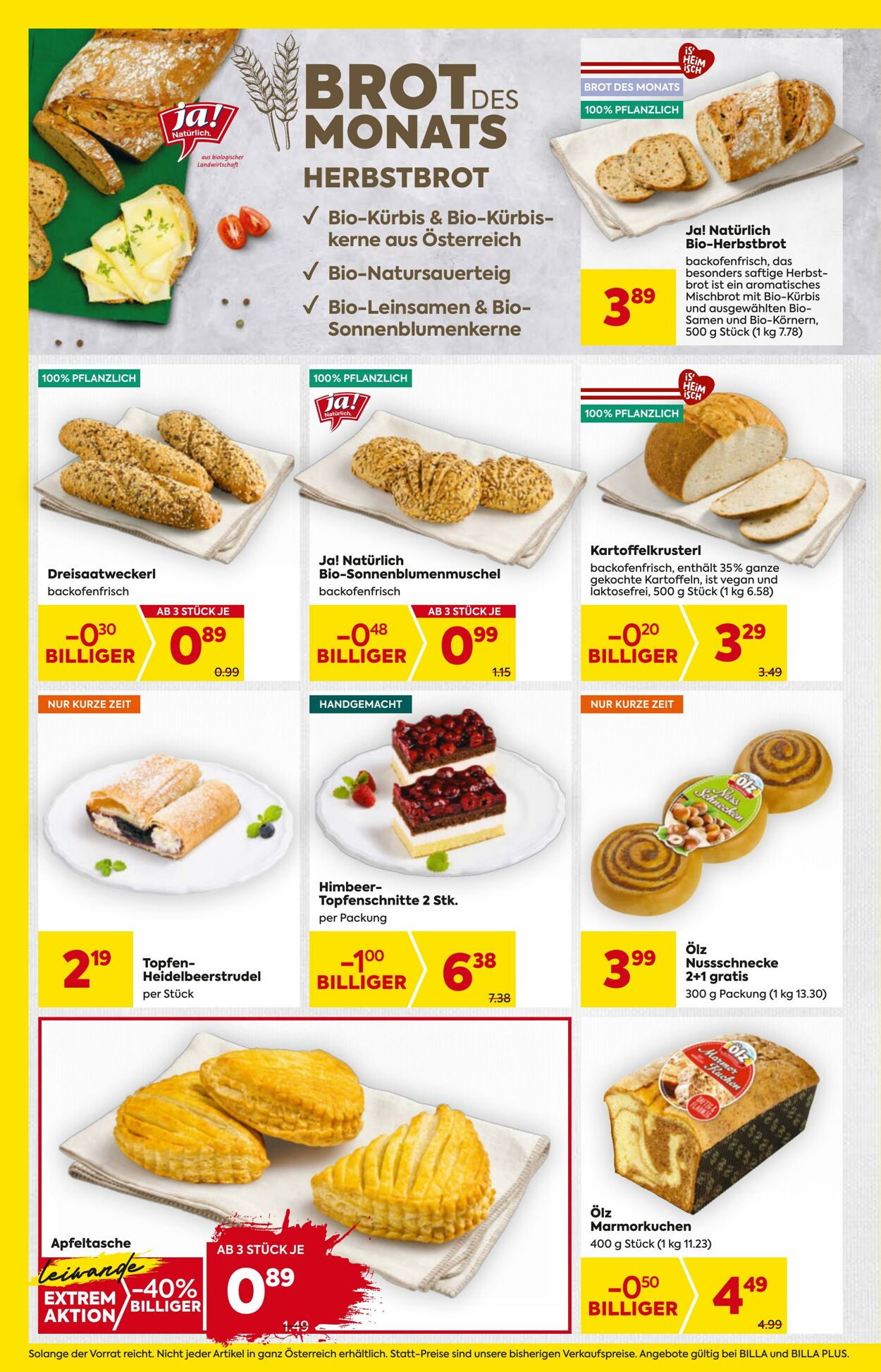 Prospekt BILLA PLUS 04.09.2025 - 10.09.2025