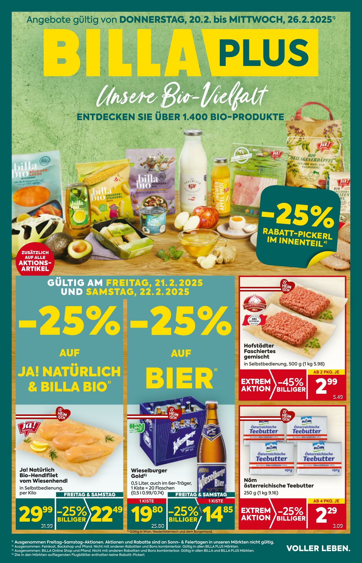 Prospekt BILLA PLUS 20.02.2025 - 26.02.2025