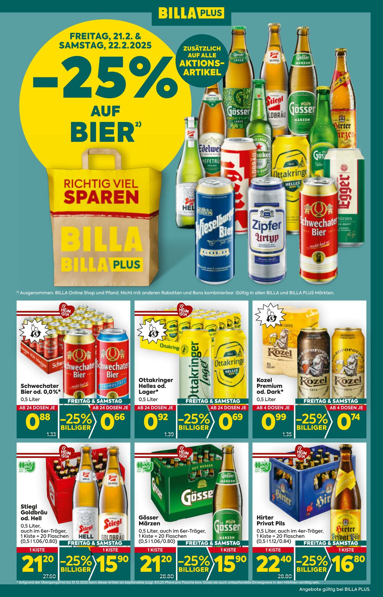 Prospekt BILLA PLUS 20.02.2025 - 26.02.2025