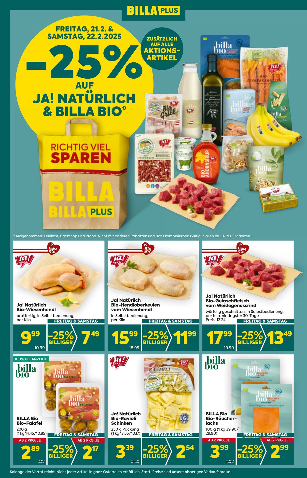 Prospekt BILLA PLUS 20.02.2025 - 26.02.2025