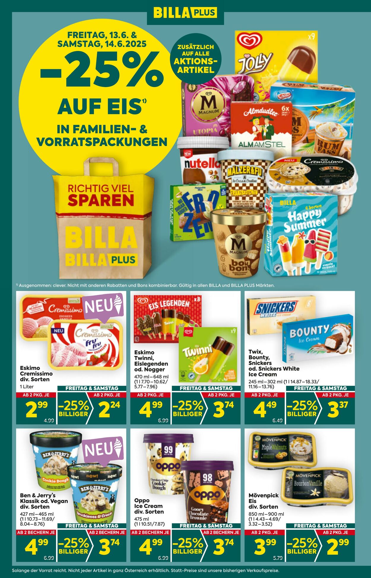 Prospekt BILLA PLUS 12.06.2025 - 18.06.2025