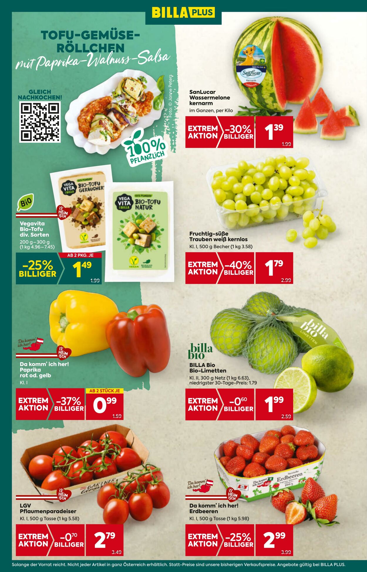 Prospekt BILLA PLUS 12.06.2025 - 18.06.2025