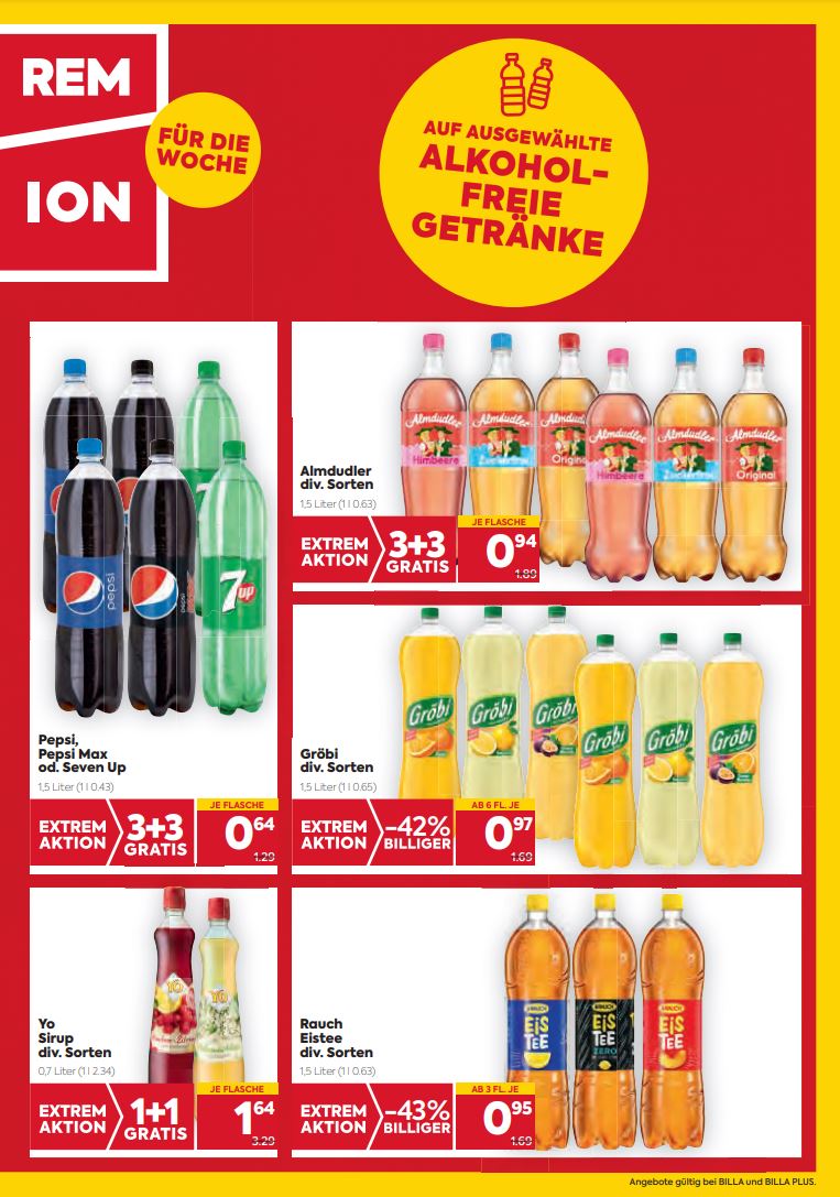 Prospekt BILLA PLUS 29.07.2021 - 04.08.2021