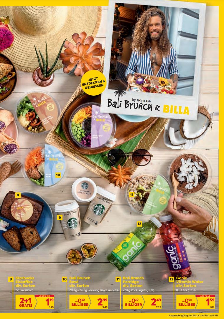 Prospekt BILLA PLUS 29.07.2021 - 04.08.2021