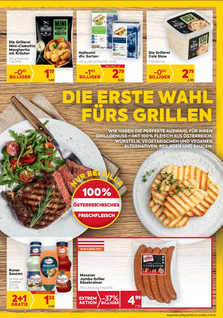 Prospekt BILLA PLUS 29.07.2021 - 04.08.2021