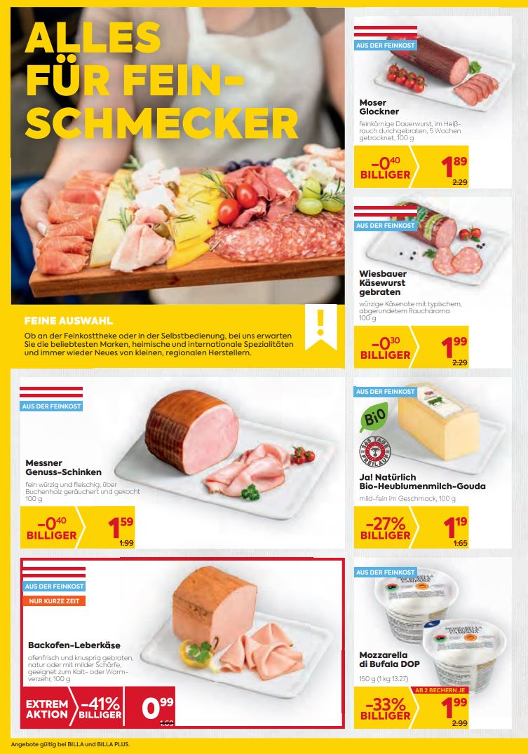 Prospekt BILLA PLUS 29.07.2021 - 04.08.2021