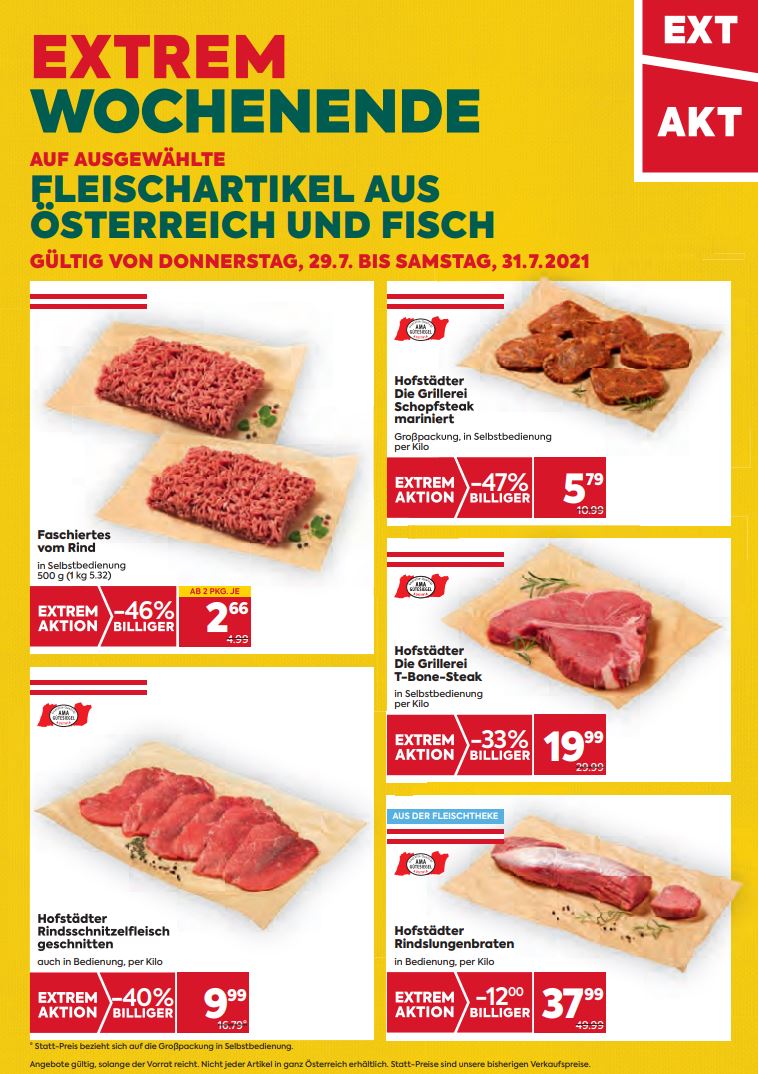 Prospekt BILLA PLUS 29.07.2021 - 04.08.2021