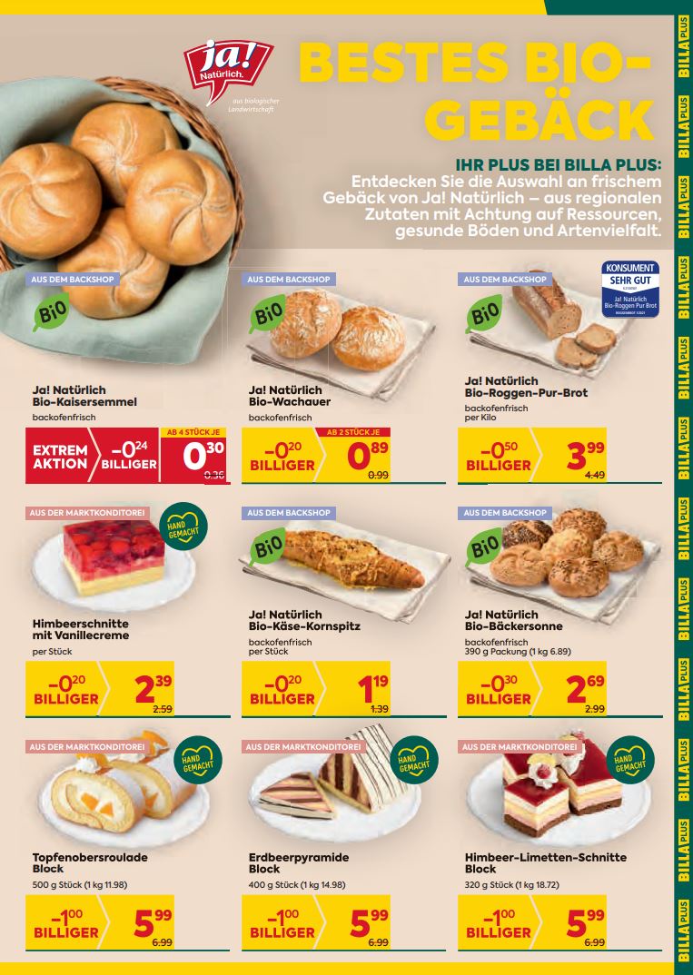 Prospekt BILLA PLUS 29.07.2021 - 04.08.2021