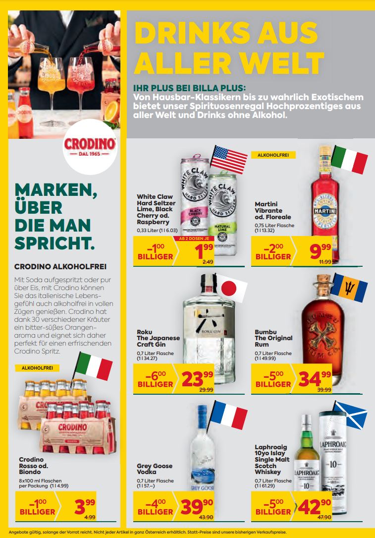 Prospekt BILLA PLUS 29.07.2021 - 04.08.2021