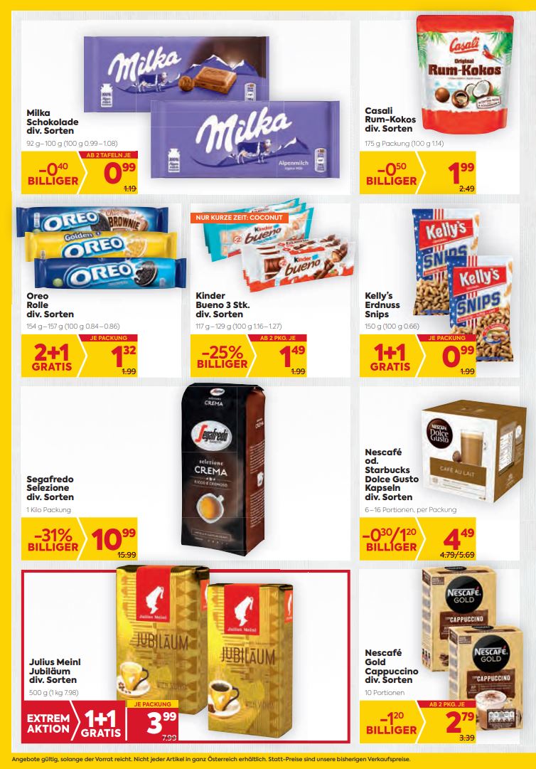 Prospekt BILLA PLUS 29.07.2021 - 04.08.2021