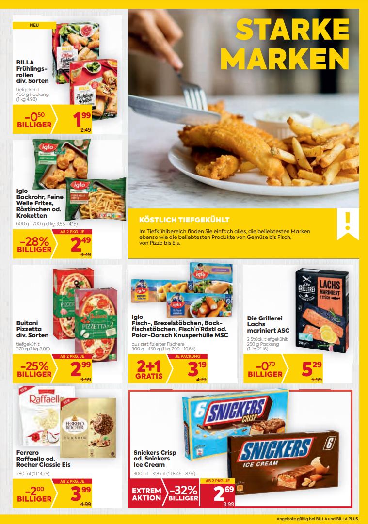 Prospekt BILLA PLUS 29.07.2021 - 04.08.2021