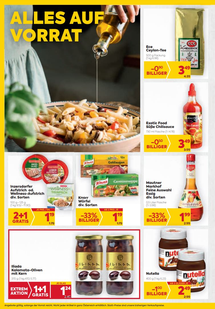 Prospekt BILLA PLUS 29.07.2021 - 04.08.2021