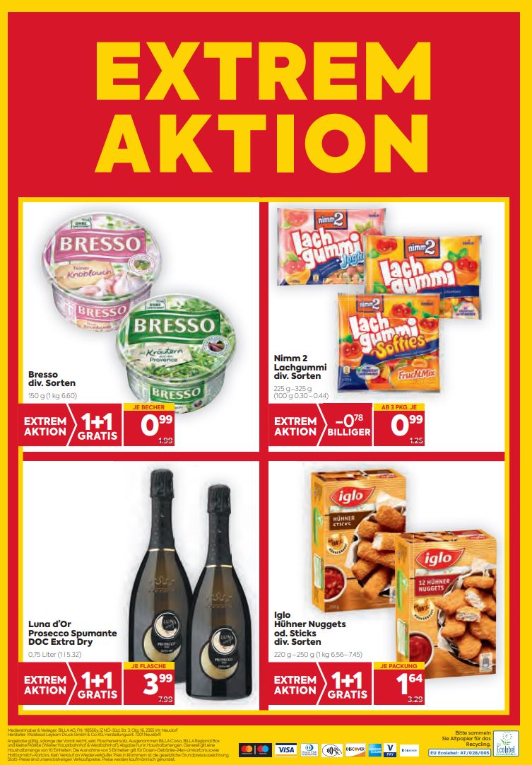 Prospekt BILLA PLUS 29.07.2021 - 04.08.2021