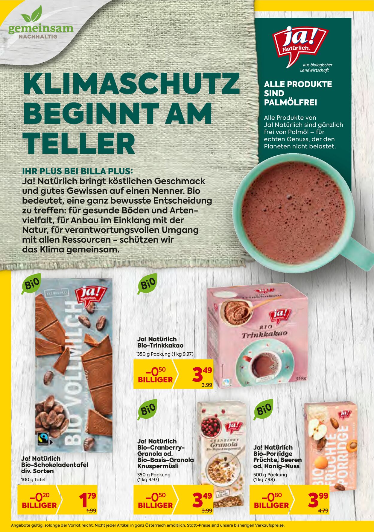 Prospekt BILLA PLUS 22.07.2021 - 29.07.2021