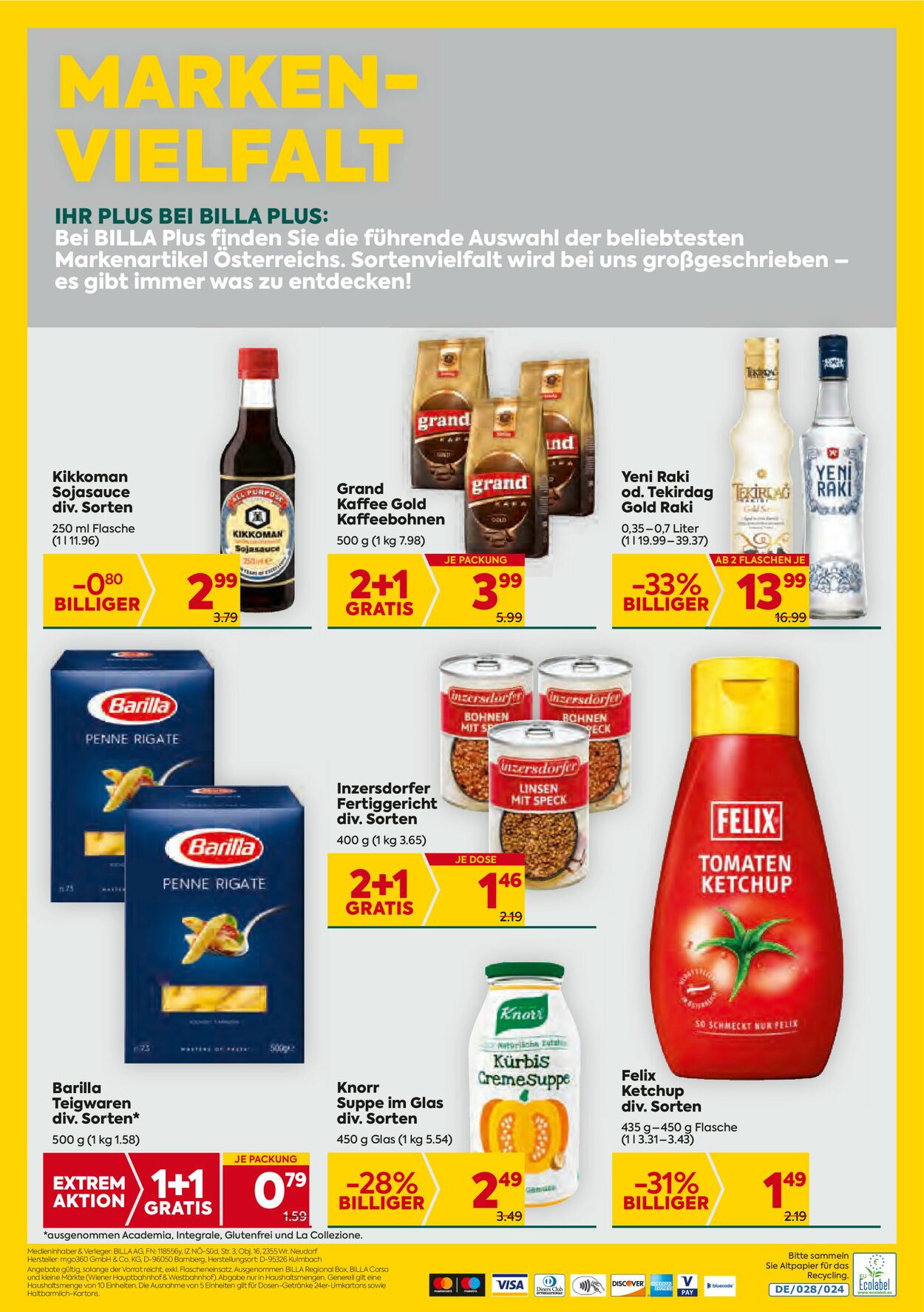 Prospekt BILLA PLUS 22.07.2021 - 29.07.2021