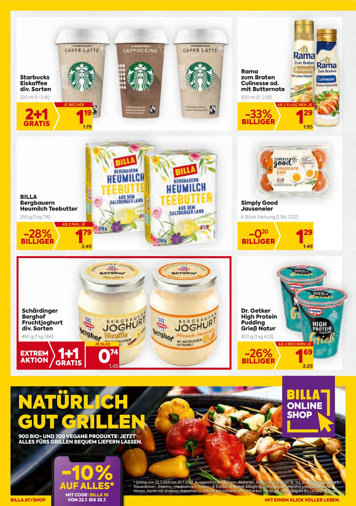 Prospekt BILLA PLUS 22.07.2021 - 29.07.2021