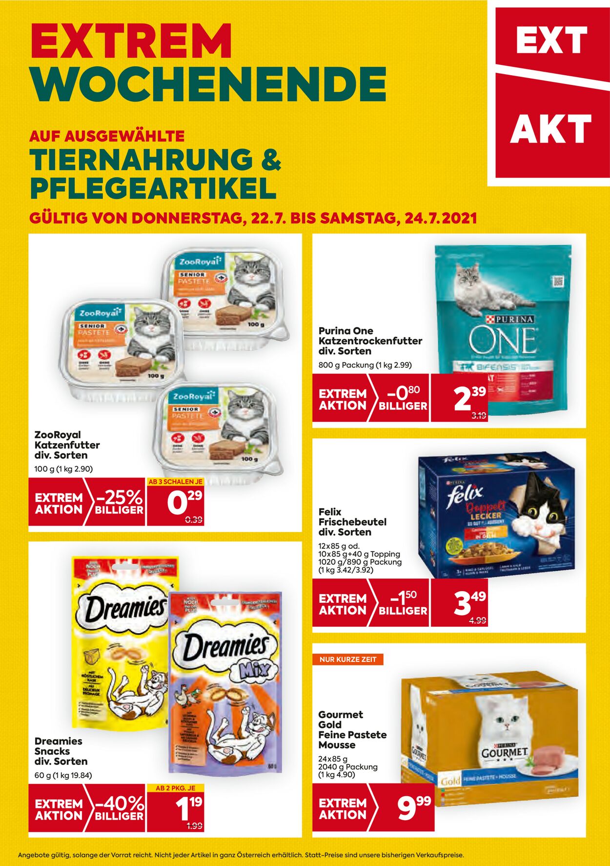 Prospekt BILLA PLUS 22.07.2021 - 29.07.2021