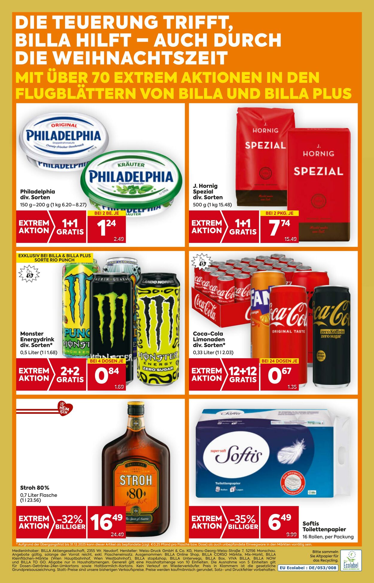 Prospekt Billa 04.12.2025 - 10.12.2025